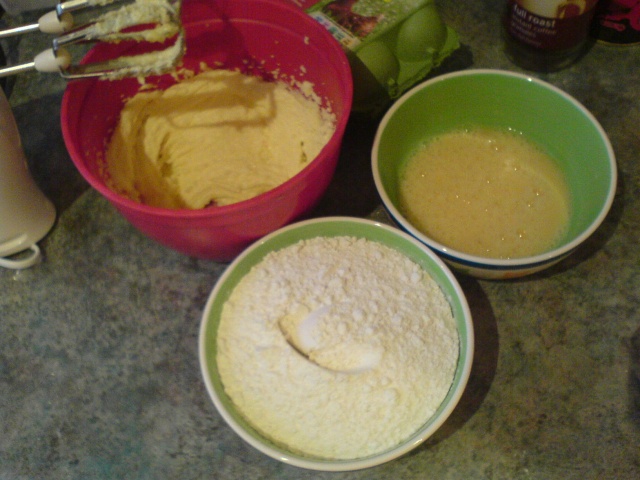 Mixed ingredients